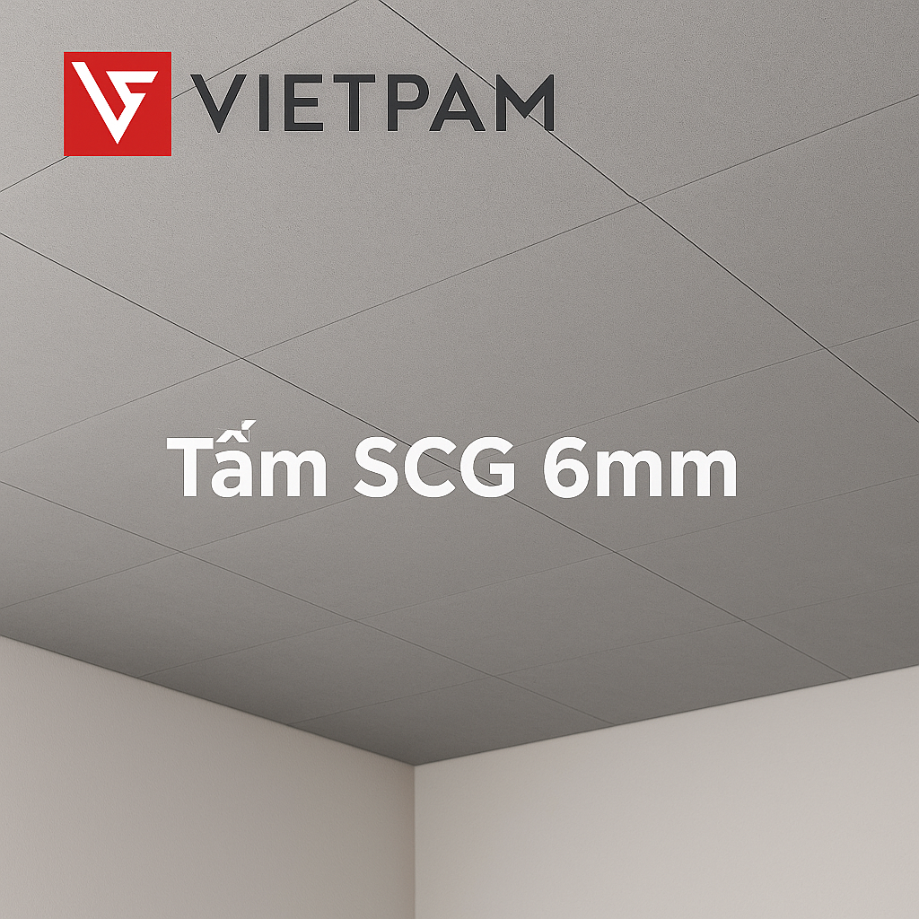 tấm scg 6mm làm trần